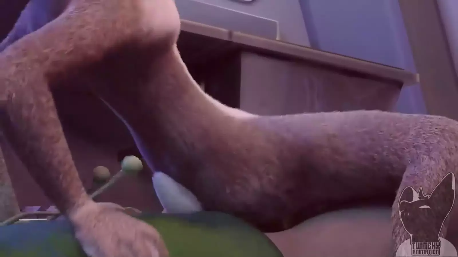 Anthro cum Fingering Familiar Moment