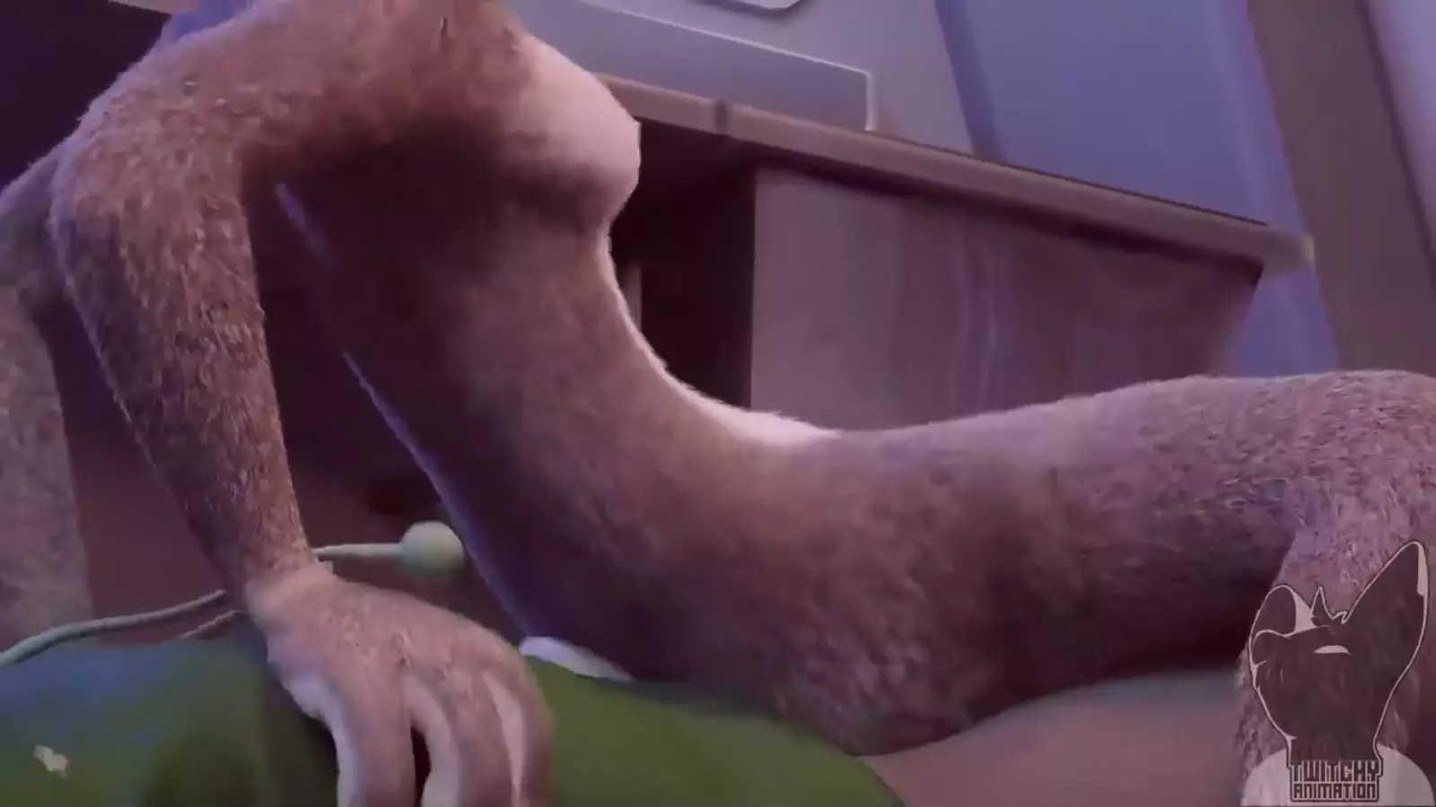 Shaggy with a beard cum engaging in vaginal insertion