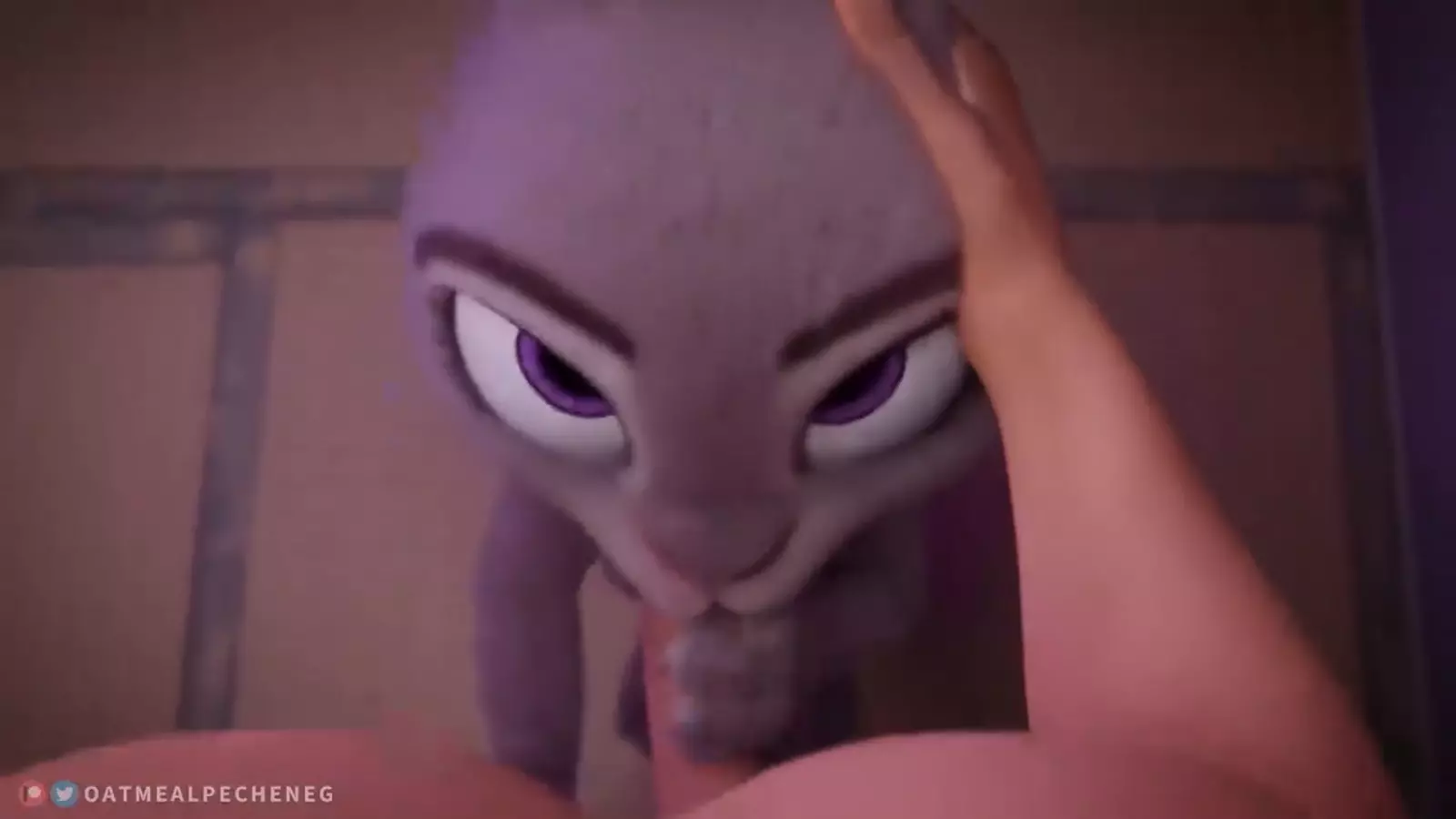 A demon exploring a hairy tomcat in intense hentai scenes