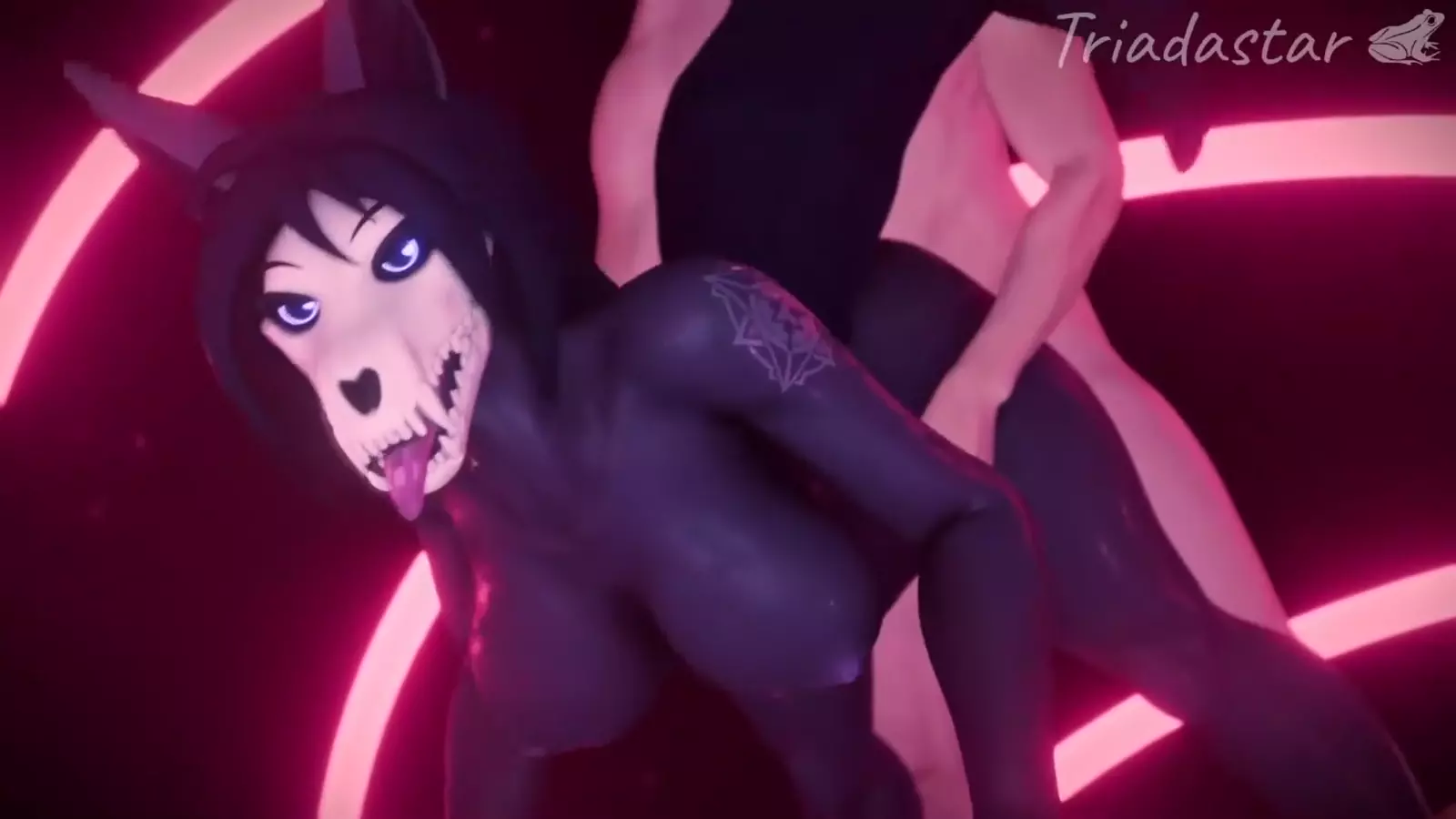 Hentai mythical shrouded in shadows manifesting her secretive side