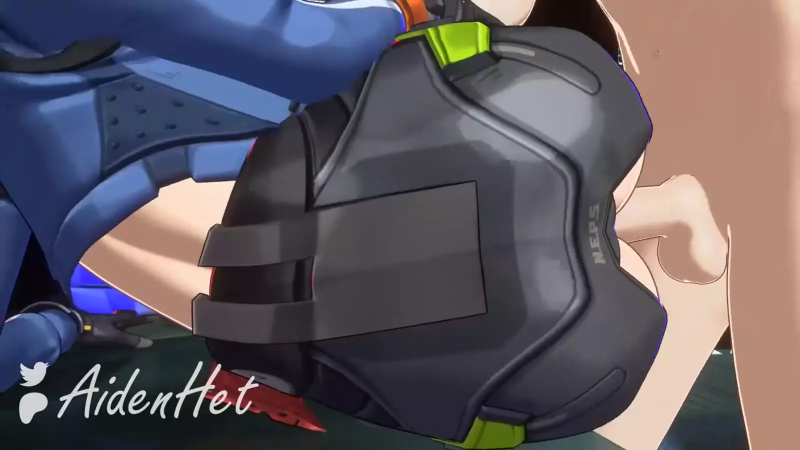 A Hentai woman with a stunning thigh riftslo and round, inside enticing butt